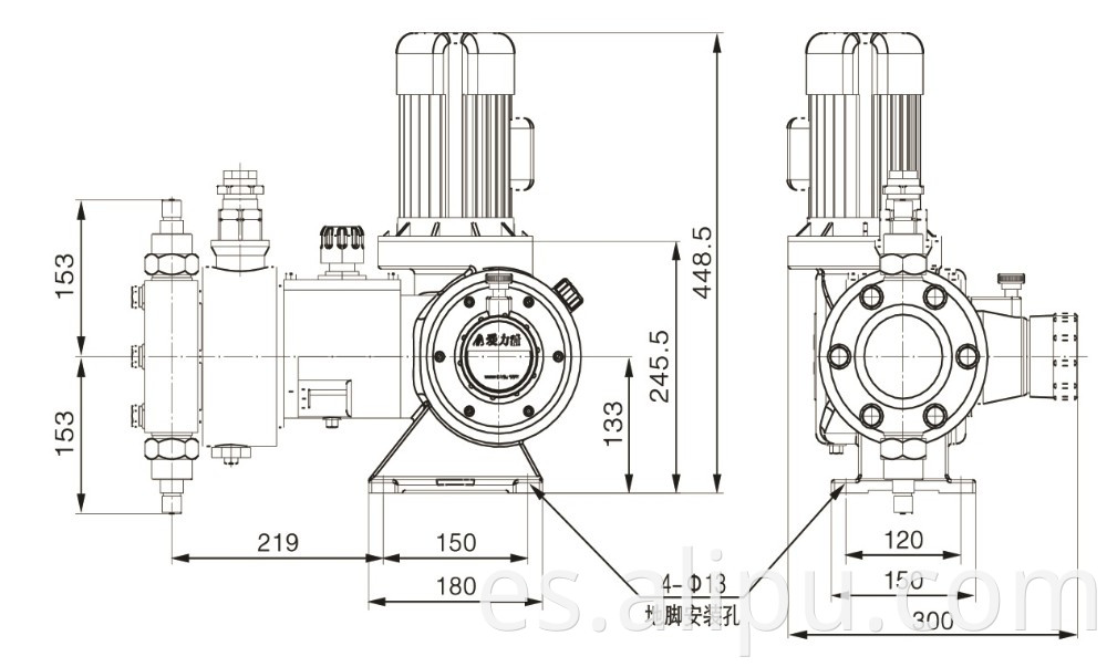 Hydraulic Diaphragm Metering Pump